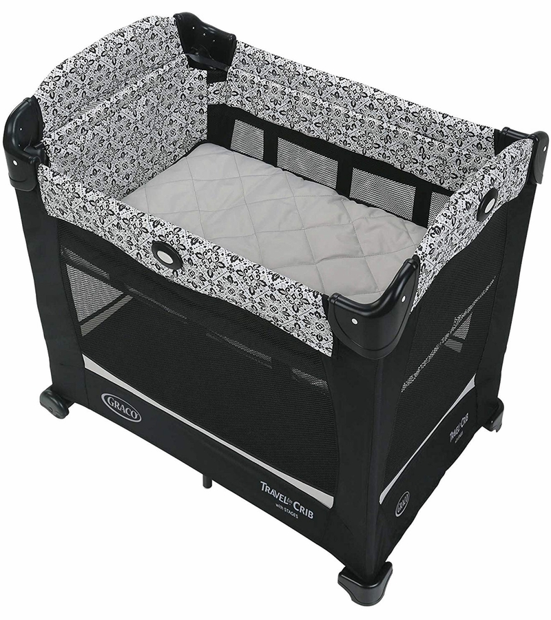 Graco Travel Lite Crib with Stages Sutton