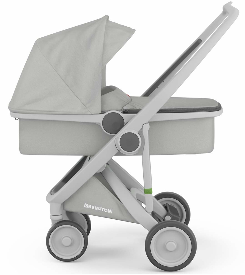 Greentom Carrycot Stroller Grey/Grey