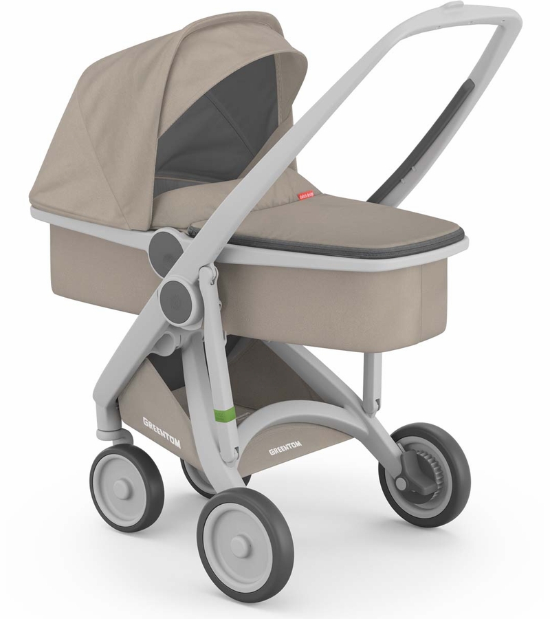 Greentom Carrycot Stroller Grey/Sand