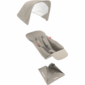 Greentom Reversible Seat Fabric Set - Sand