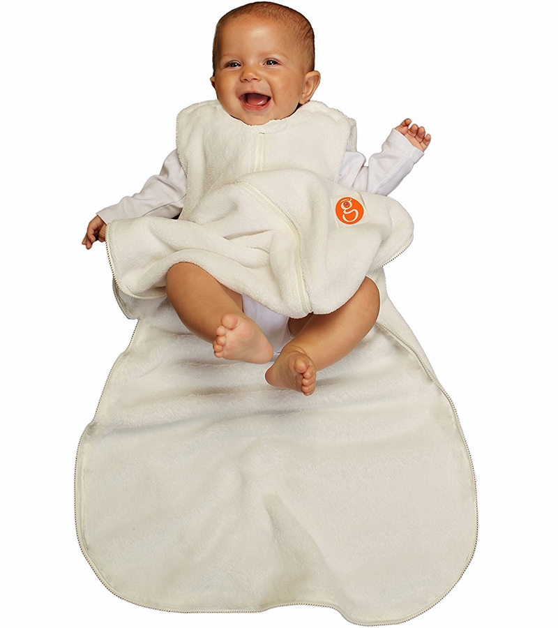 Gunamuna Plush Fleece Sleep Bag, Small Cocoon