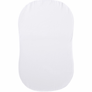 HALO Bassinest Fitted Sheet, Organic - White