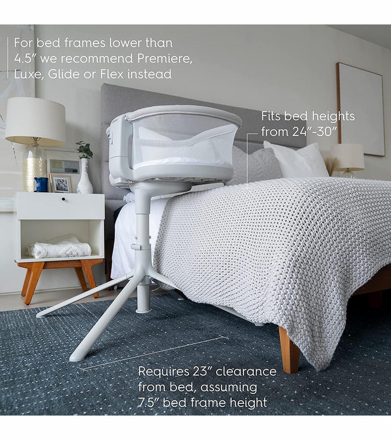 HALO BassiNest Swivel Sleeper 3.0 Solid Grey