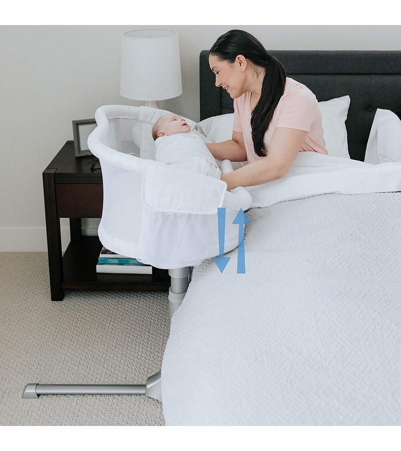 HALO Bassinest Swivel Sleeper Premier Silver Luna