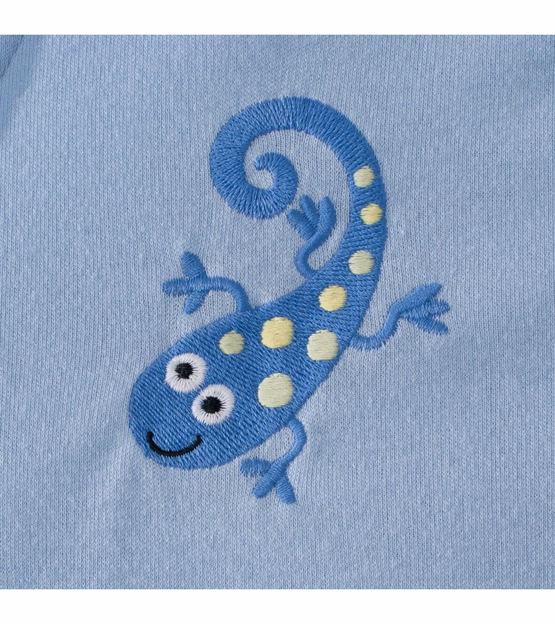 HALO SleepSack Early Walker, Lightweight, Blue Gecko, Medium