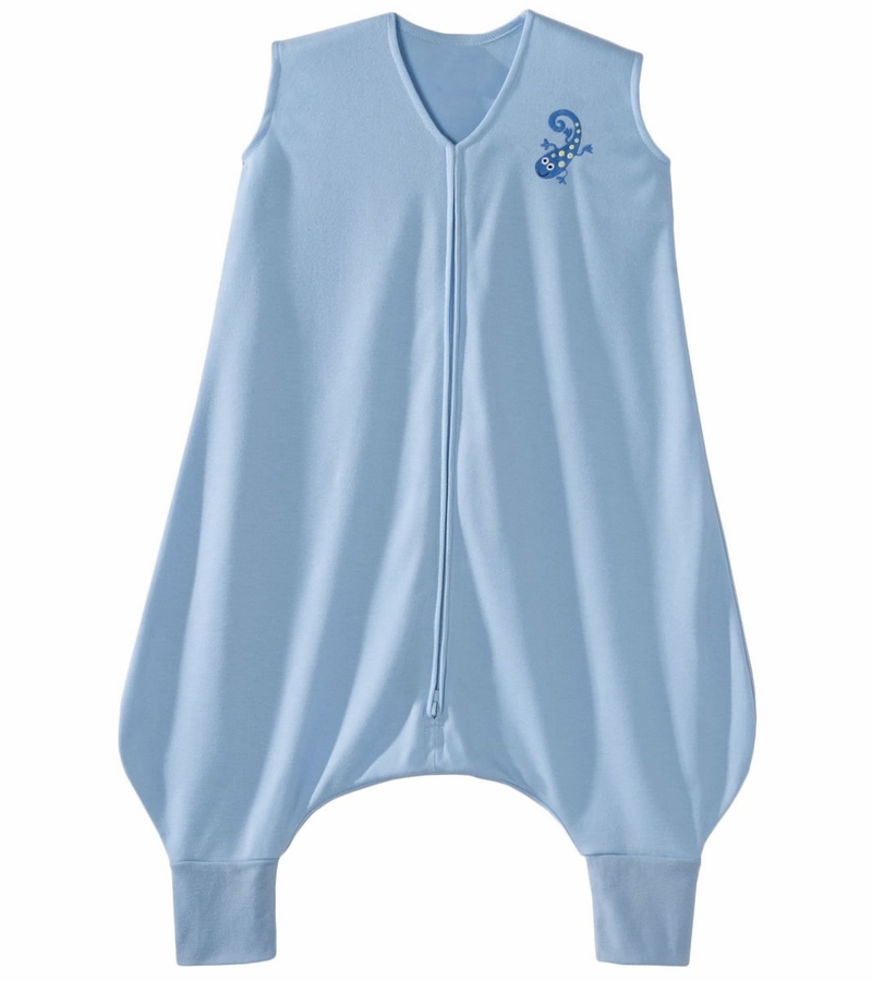 HALO SleepSack Early Walker, Lightweight, Blue Gecko, Medium