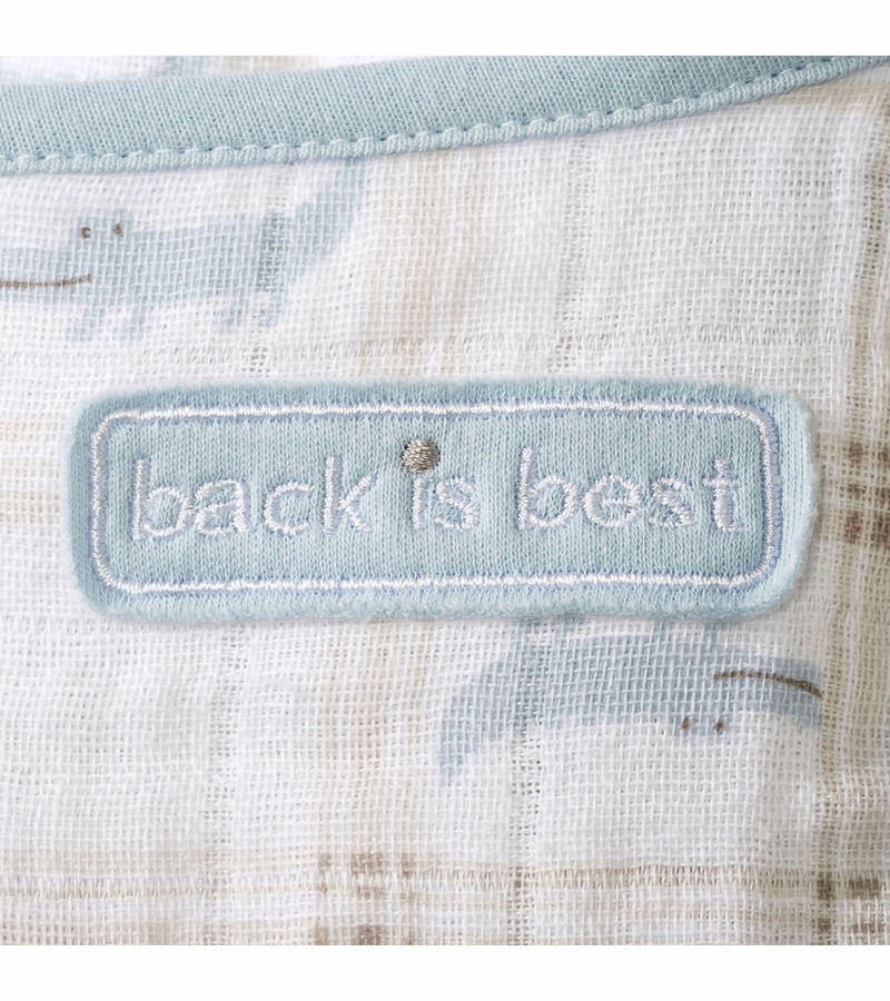 HALO SleepSack Swaddle, Muslin, Gator Plaid, Newborn