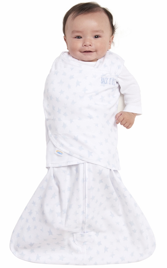 Halo SleepSack Swaddle Twinkle Blue (Small)