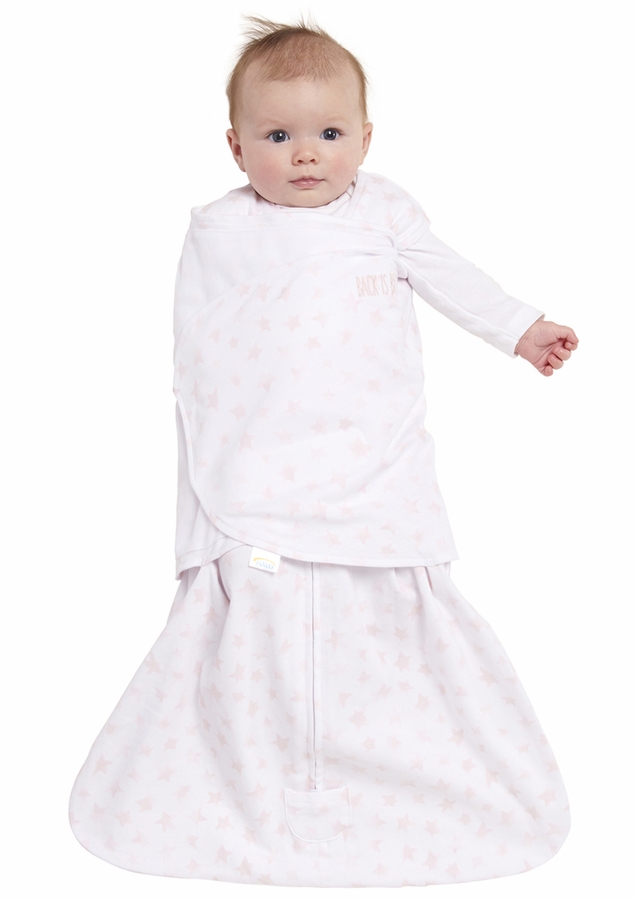 Halo SleepSack Swaddle Twinkle Blush (Small)