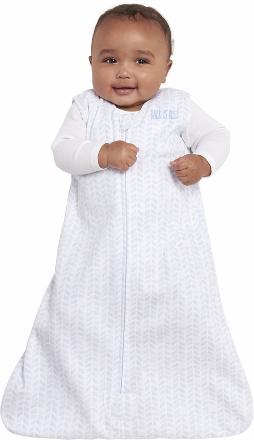 Halo SleepSack Wearable Blanket Chevron Blue (Small)