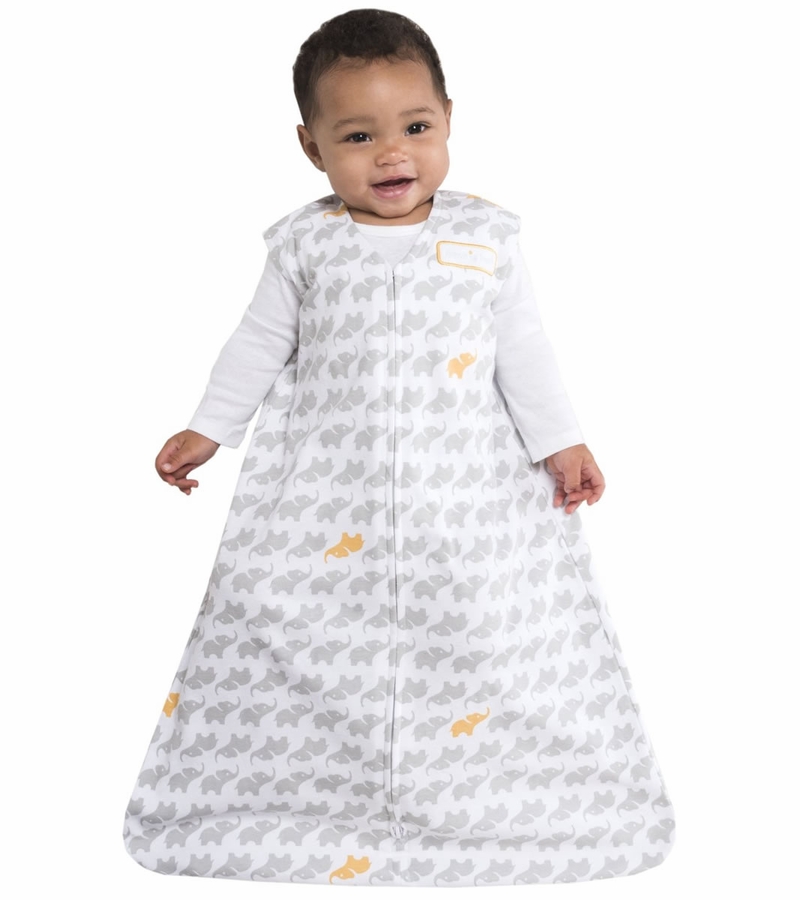 HALO SleepSack Wearable Blanket, Elephant Graphics, Small