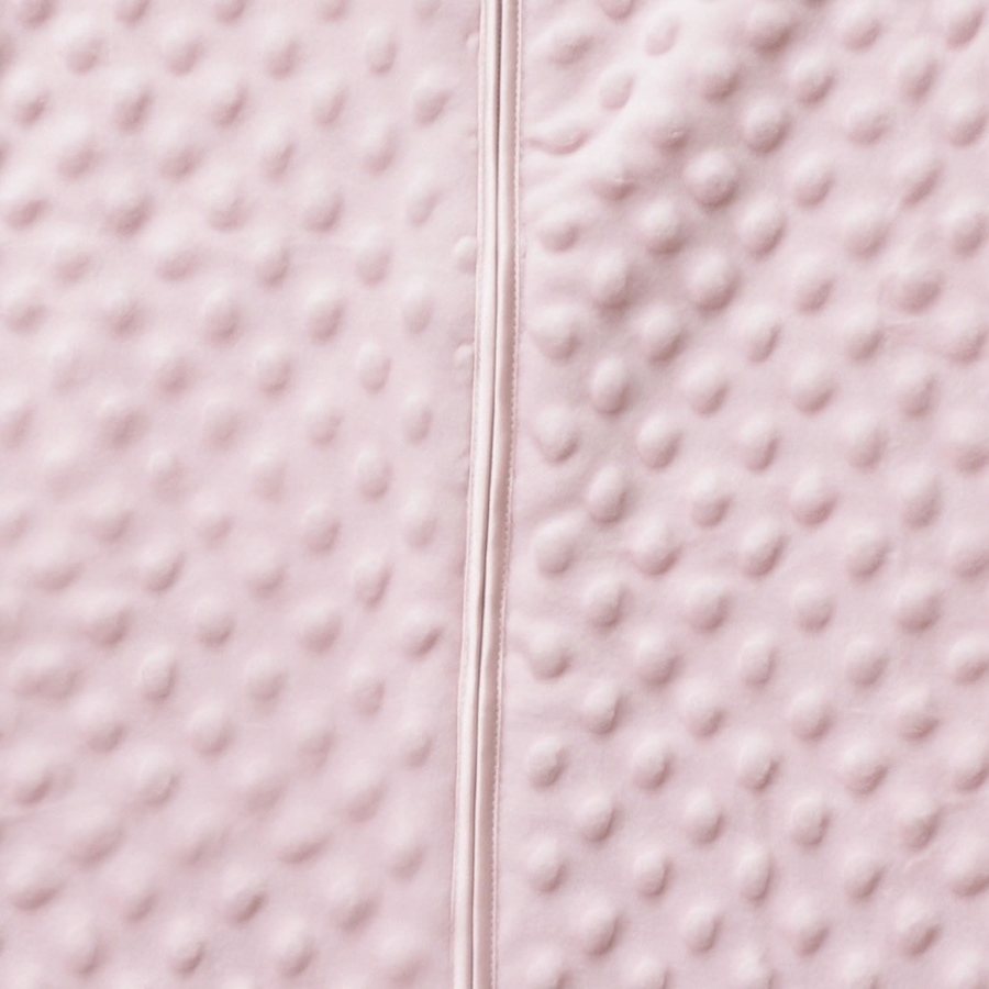 HALO SleepSack Wearable Blanket, Velboa, Pink Plush Dots, Medium