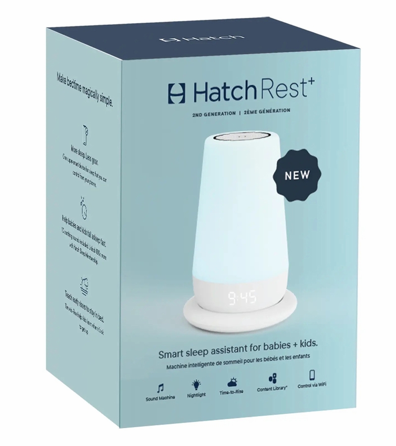 Hatch Rest+ 2nd Gen Night Light / Sound Machine with Battery