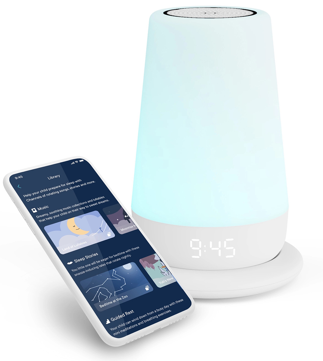 Hatch Rest+ 2nd Gen Night Light / Sound Machine with Battery