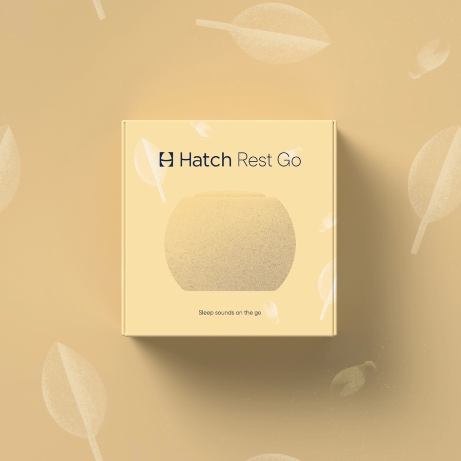 Hatch Rest Go Portable Sound Machine Honey