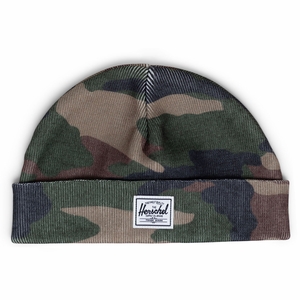 Herschel Baby Beanie, 6-18 Months - Woodland Camo