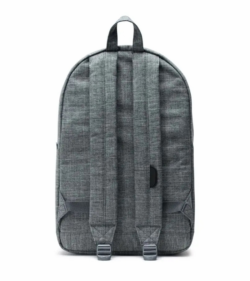 Herschel Pop Quiz Backpack Raven Crosshatch