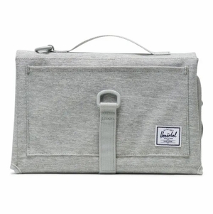 Herschel Sprout Change Mat - Light Grey Crosshatch