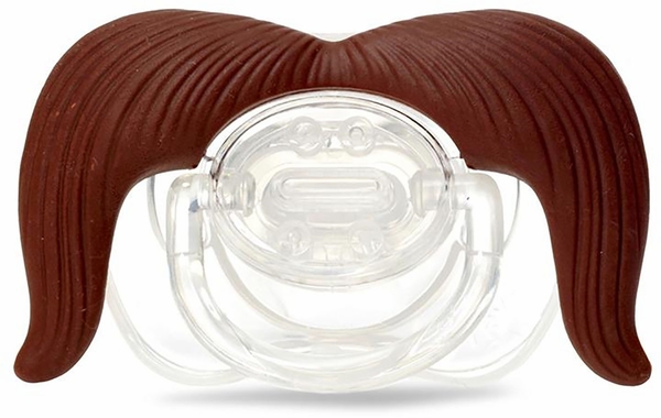 Hipsterkid The Cowboy Mustache Pacifier
