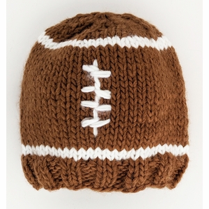 Huggalugs Football Beanie Hat - Small (0-6 months)