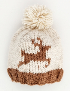 Huggalugs Oh Deer Beanie Hat - Medium (6-24 months)