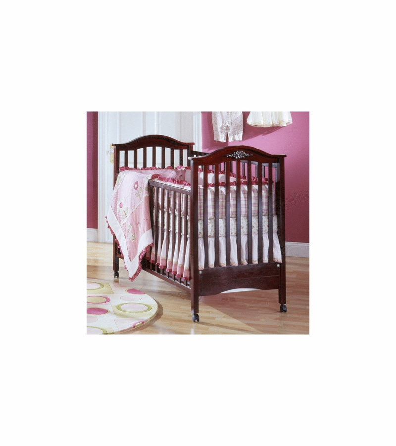 ISSI Division of LAJOBI Mon Cheri Crib in Classic Cherry