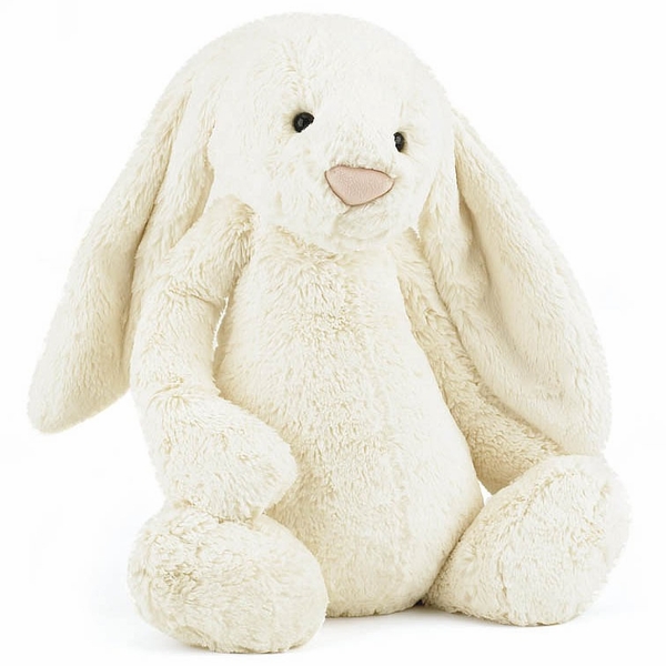 Jellycat 12" Bashful Bunny, Cream