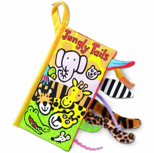 Jellycat 8" Jungly Tails Plush Book