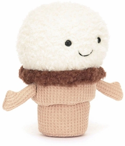 Jellycat Amuseable Ice Cream Cone, 6"