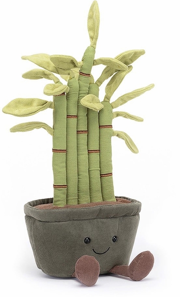 Jellycat Amuseable Potted Bamboo, 12"