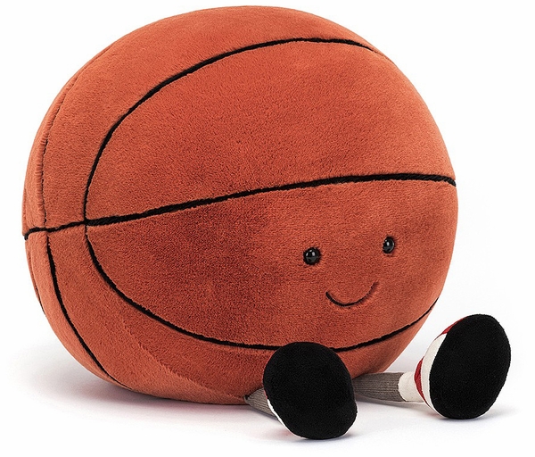 Jellycat Amuseable Sports Basketball, 10"