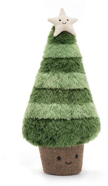 Jellycat Amuseables Nordic Spruce Christmas Tree Large, 17"
