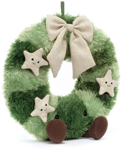 Jellycat Amuseables Nordic Spruce Wreath, 11"