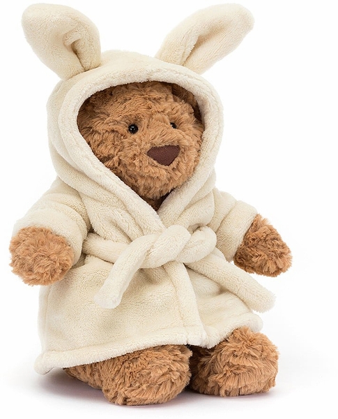 Jellycat Bartholomew Bear Bathrobe, 10"