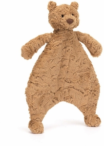 Jellycat Bartholomew Bear Comforter, 11"