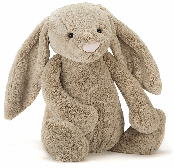 Jellycat Bashful Beige Bunny, 20"