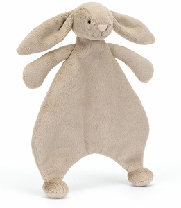 Jellycat Bashful Beige Bunny Comforter, 11"