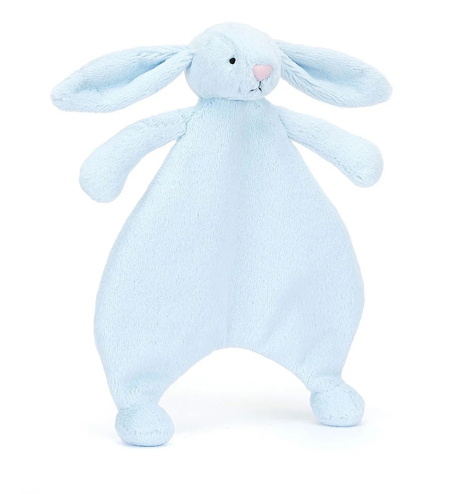 Jellycat Bashful Blue Bunny Comforter