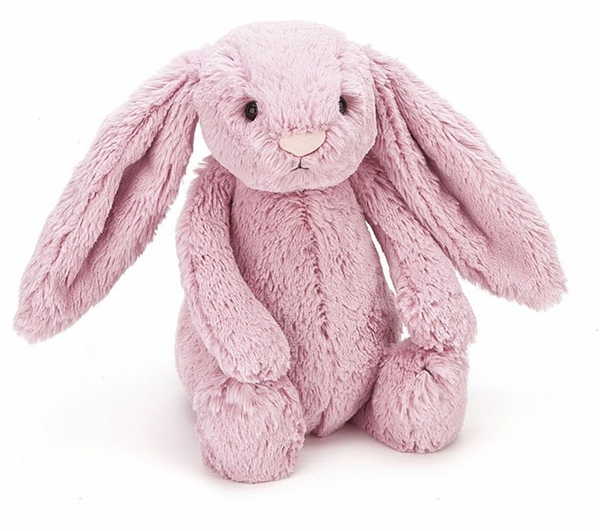 Jellycat Bashful Bunny Tulip Pink, 7"
