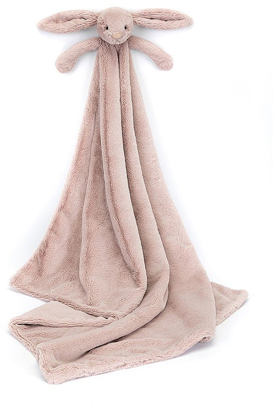 Jellycat Bashful Luxe Bunny Rosa Blankie