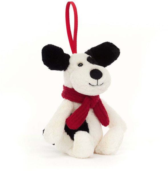 Jellycat Bashful Puppy Ornament, 3"