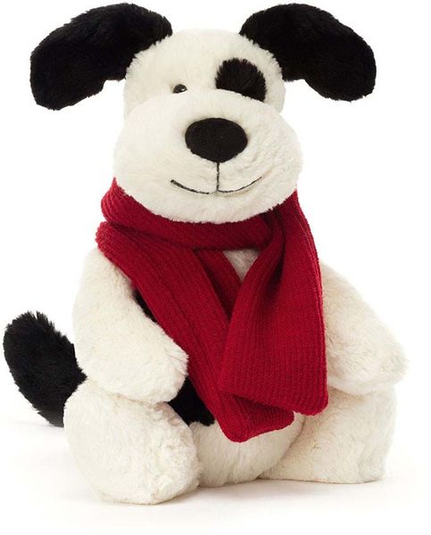Jellycat Bashful Winter Puppy, 12"