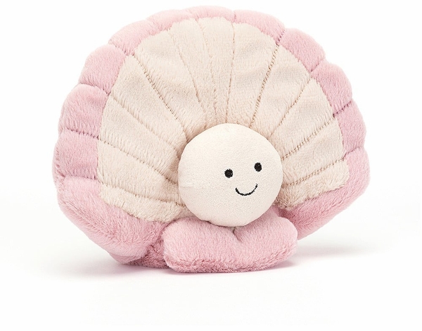 Jellycat Clemmie Clam, 7"