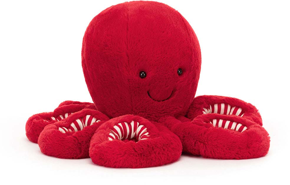 Jellycat Cranberry Octopus Large