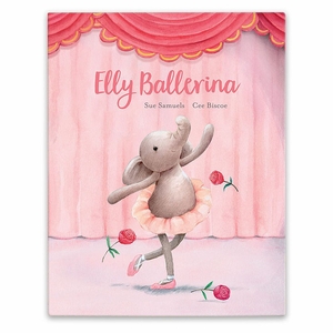 Jellycat Elly Ballerina Book