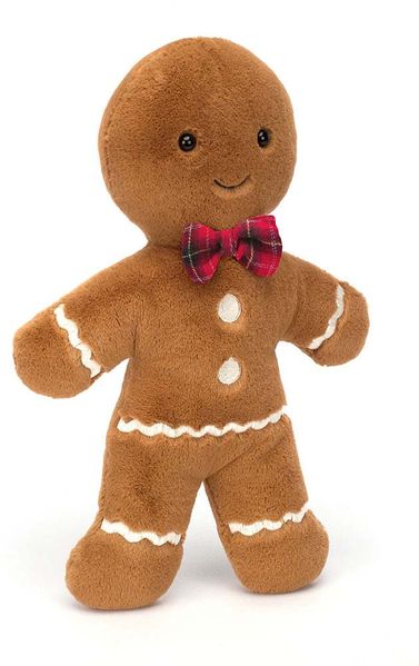 Jellycat Jolly Gingerbread Fred Large, 13"