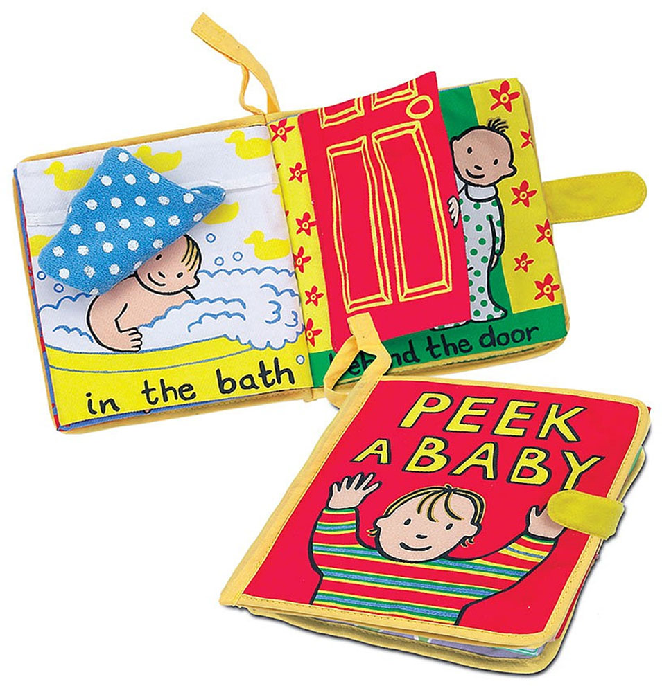 Jellycat Peek a Baby Activity Book