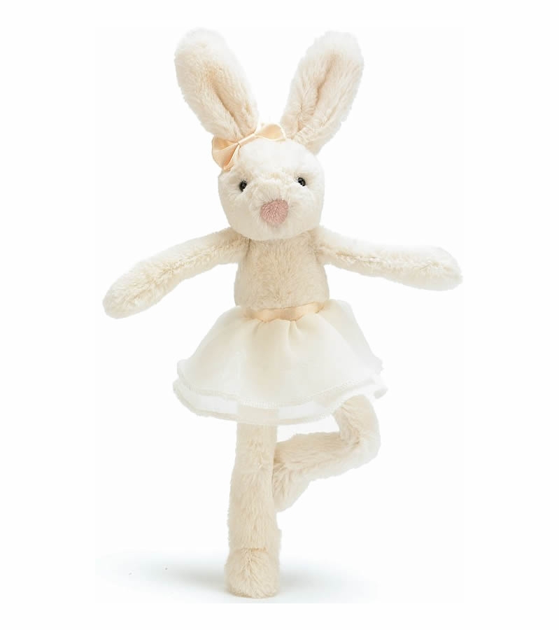 Jellycat Tutu Lulu Bunny in Cream, 9"