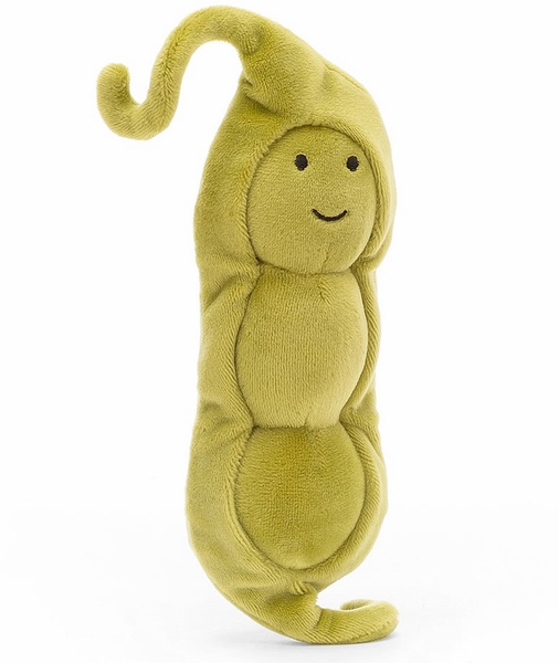 Jellycat Vivacious Vegetable Pea, 7"