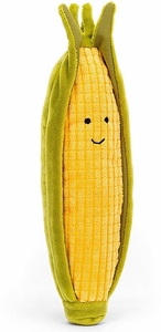 Jellycat Vivacious Vegetable Sweetcorn, 8"